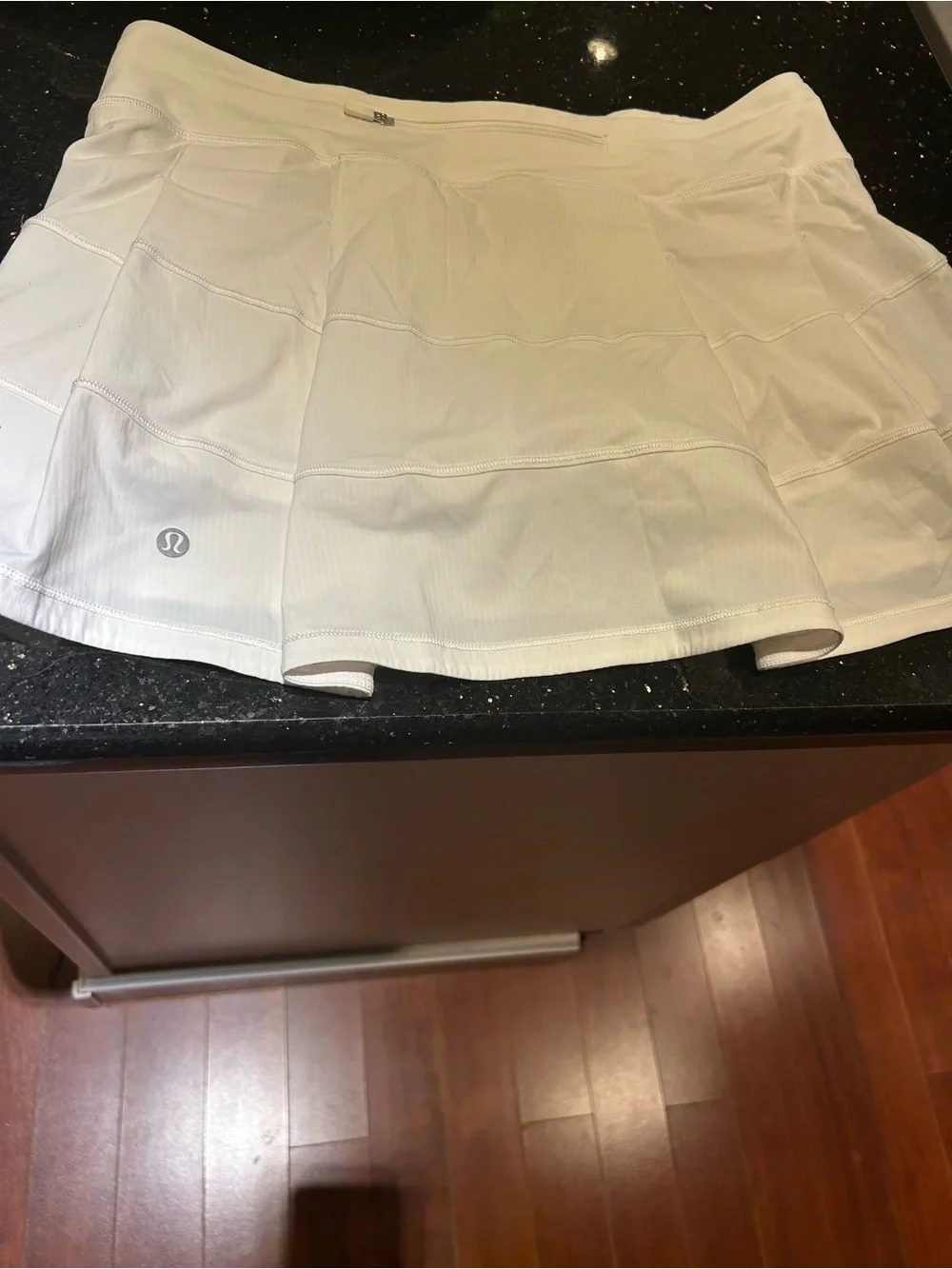 lululemon athletica White Tiered Skater Tennis Skirt